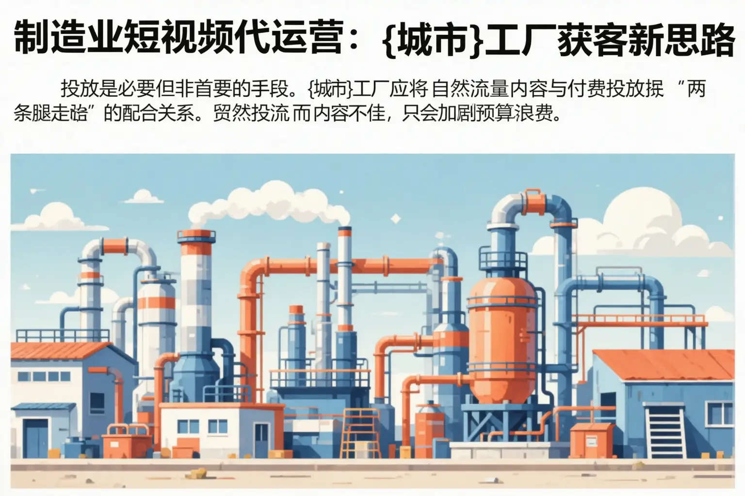 制造业短视频代运营:仲巴工厂获客新思路